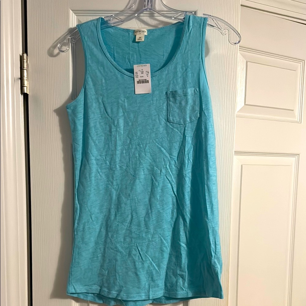 Crewcuts Turquoise Tank Top